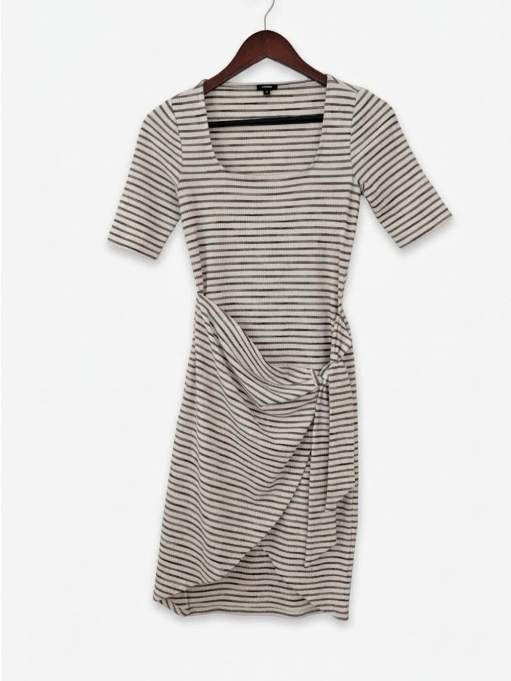 EXPRESS Striped Midi Dress